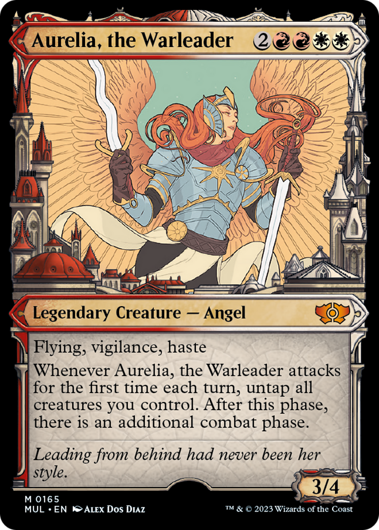 Aurelia, la Prelada de Guerra (Halo Foil) [Multiverse Legends]