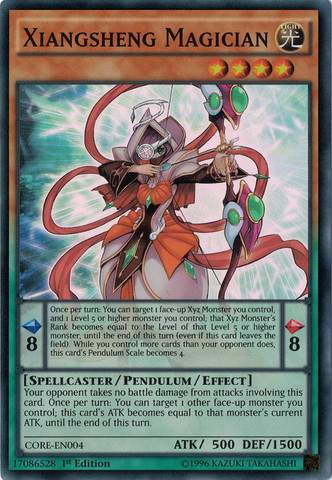 Magicien Xiangsheng [CORE-EN004] Super Rare