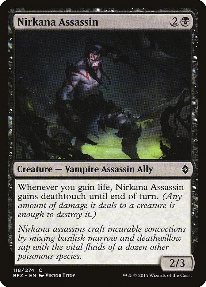 Asesina de Nirkana [La Batalla por Zendikar]