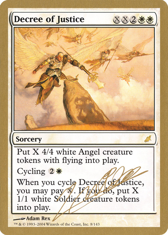 Décret de justice (Julien Nuijten) [Decks des Championnats du Monde 2004]