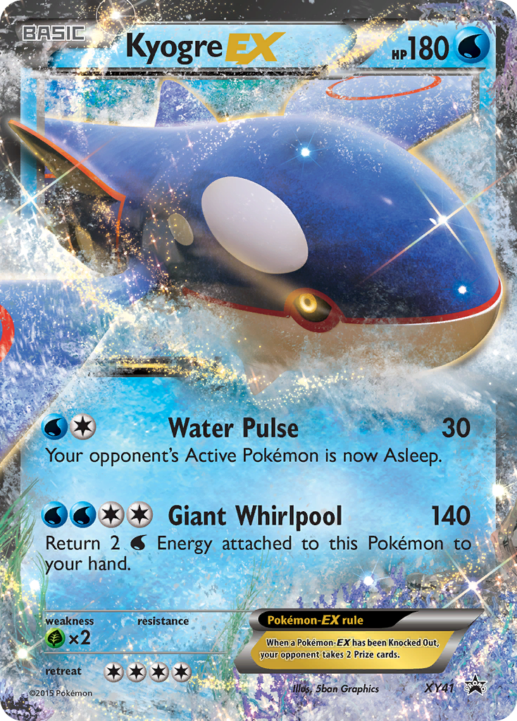 Kyogre EX (XY41) [XY : Promos Holographiques]