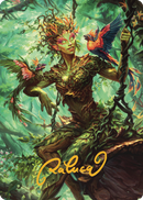 Carte artistique Ronce-Souveraine (signature estampée or) [Série artistique Commander Legends : Battle for Baldur's Gate]