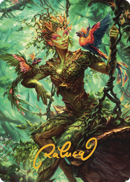 Carta de arte de Soberana Zarzamora (firma estampada en dorado) [Commander Legends: Battle for Baldur's Gate Art Series]