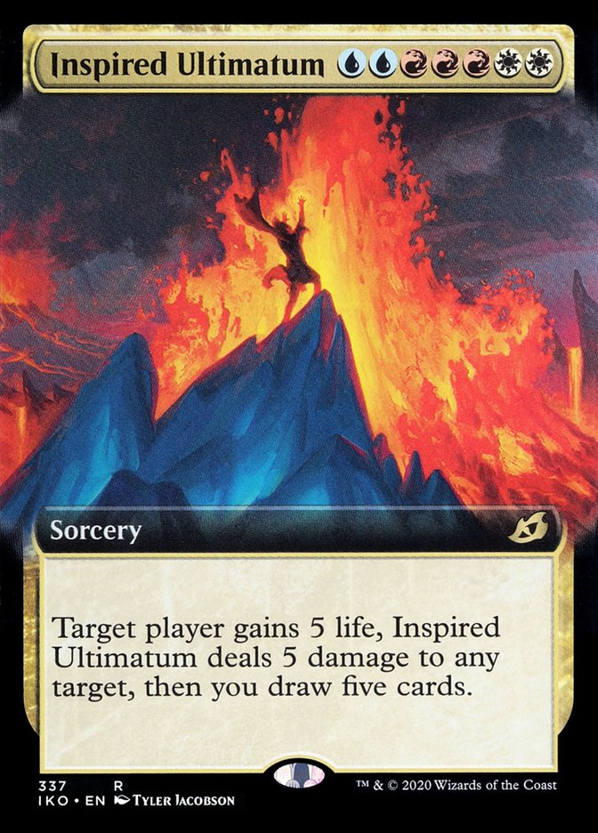 Ultimatum inspiré (Extended Art) [Ikoria : le repaire des béhémoths]