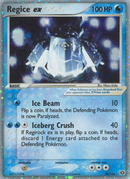 Regice ex (98/106) [EX : Émeraude]