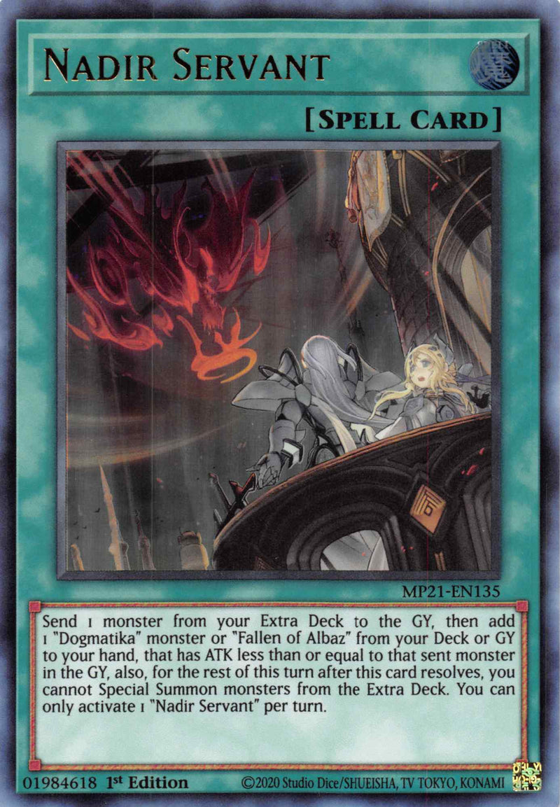 Nadir Serviteur [MP21-FR135] Ultra Rare