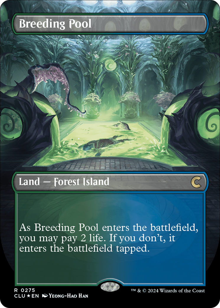 Bassin d'élevage (Sans bordure) [Ravnica: Clue Edition]