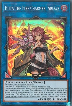 Hiita la Encantadora de Fuego, Llameante [OP10-EN010] Súper Rara