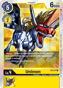 Unimon [ST3-07] (Paquete de evento) [Mazo de inicio: Promociones de Heaven's Yellow]