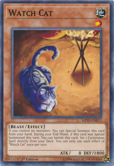 Vigilar Gato [MP19-EN013] Común