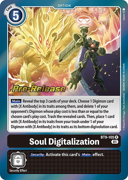 Digitalización de Alma [BT9-105] [Promos de Prelanzamiento X Record]