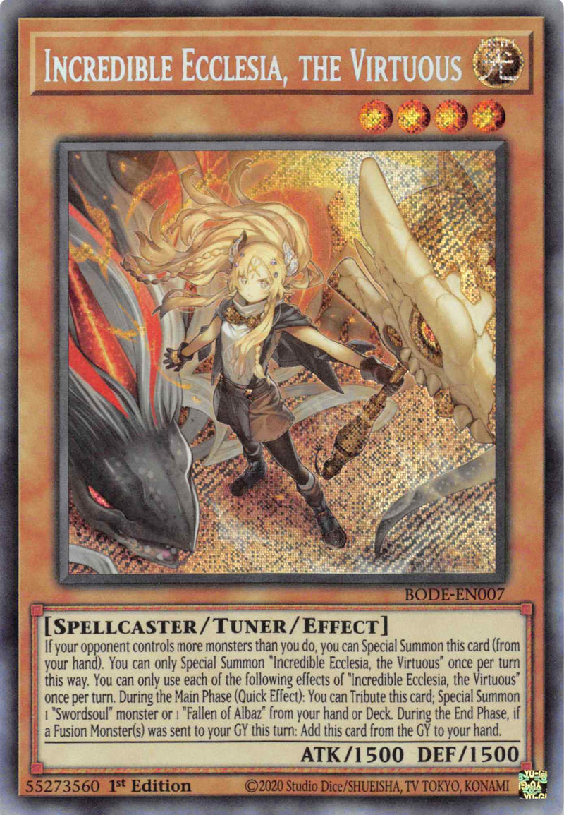 Incroyable Ecclesia, la Vertueuse [BODE-FR007] Secret Rare