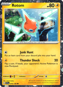 Rotom (070/198) (Exclusiva Mazo Temático) (Holo Cósmico) [Escarlata y Púrpura: Promos Black Star]