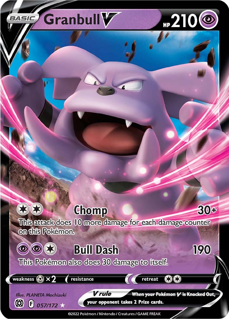 Granbull V (057/172) [Épée et Bouclier : Astres Radieux]