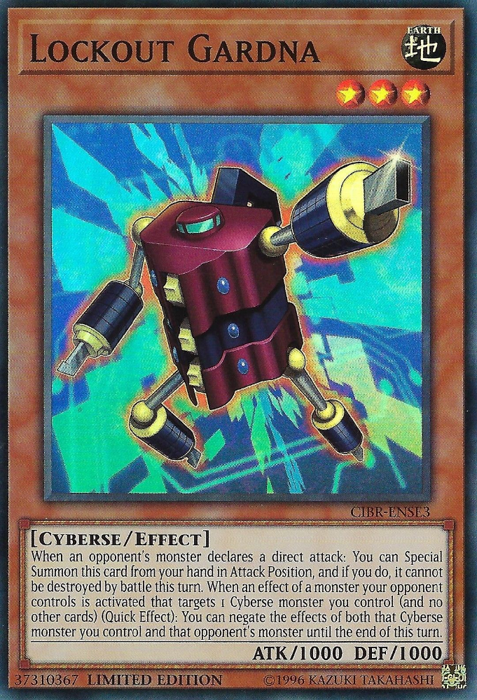 Verrouillage Gardna [CIBR-FRSE3] Super Rare