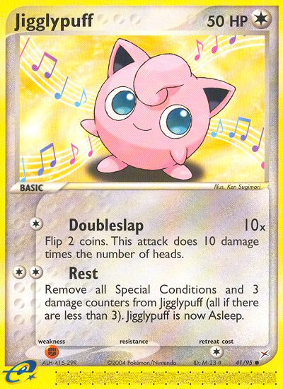 Jigglypuff (41/95) [EX : Équipe Magma contre Équipe Aqua]