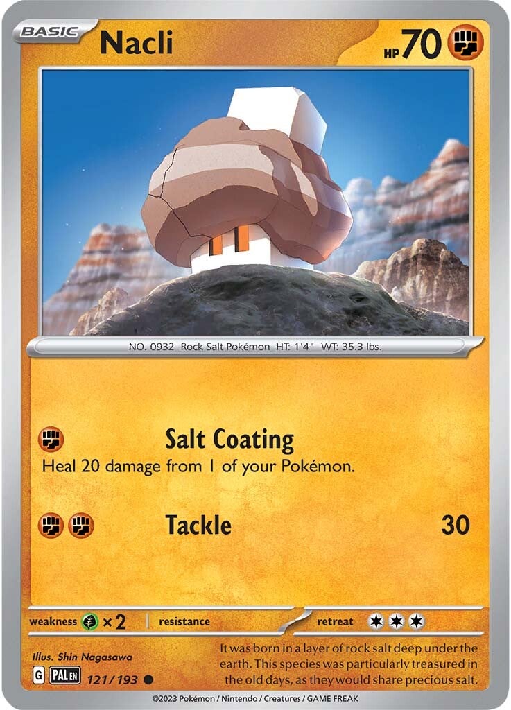 Nacli (121/193) [Escarlata y Púrpura: Evolución en Paldea]