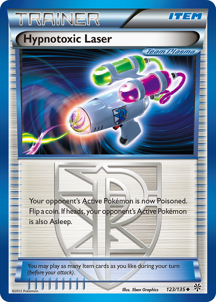Láser Hipnotóxico (123/135) [Negro y Blanco: Tormenta Plasma]