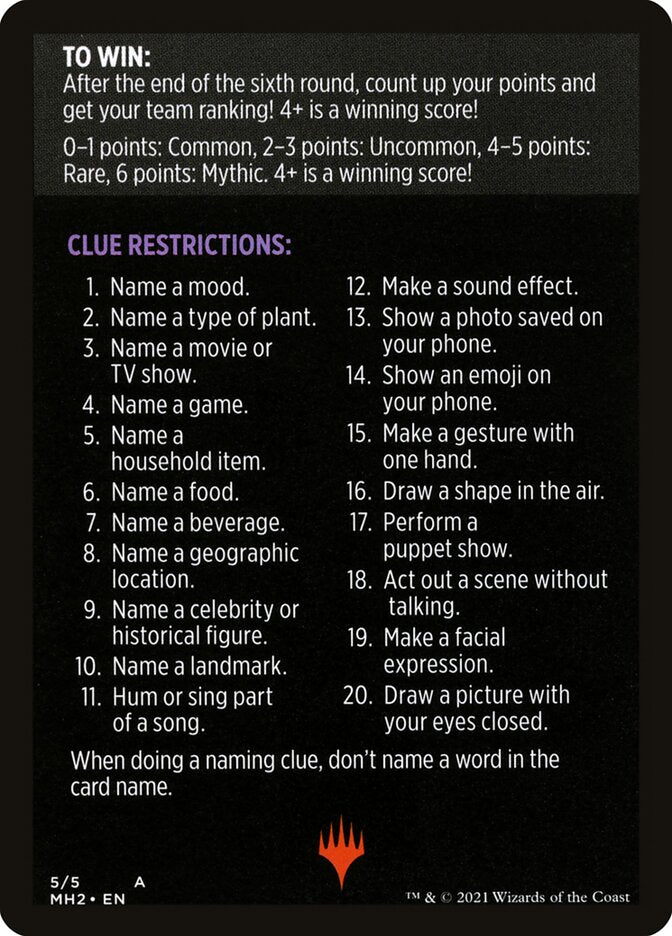 Totalement perdu dans la traduction (Mini-jeu Magic) [Mini-jeu Horizons du Modern 2]