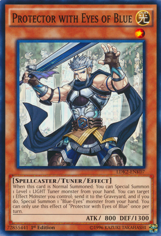 Protector con Ojos Azules [LDK2-SPK07] Común