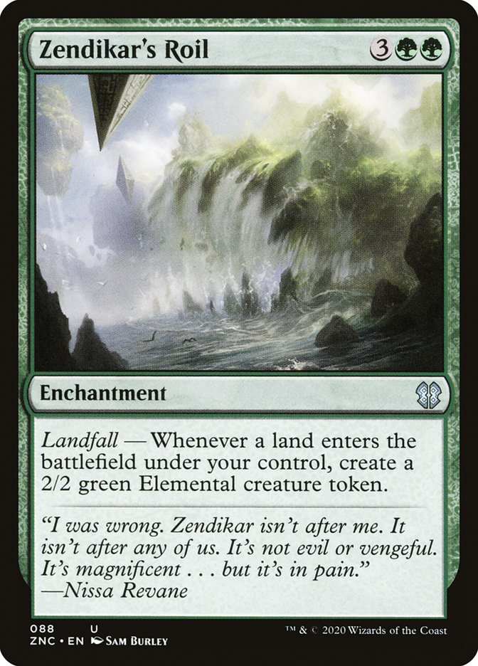 Fureur de Zendikar [Commander Légendes : la bataille de la Porte de Baldur]