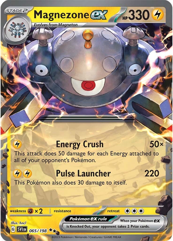 Magnezone ex (065/198) [Escarlata y Púrpura: Set Base]