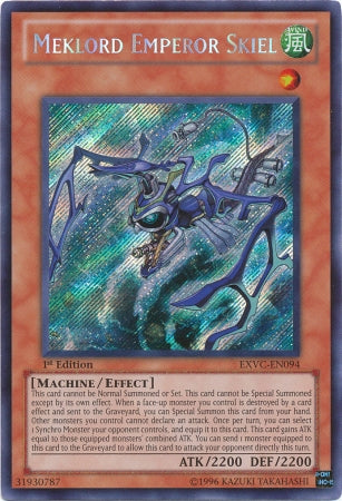 Empereur Meklord Skiel [EXVC-FR094] Secret Rare