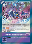 ¡Potenciador de memoria violeta! [P-040] [Cartas promocionales]