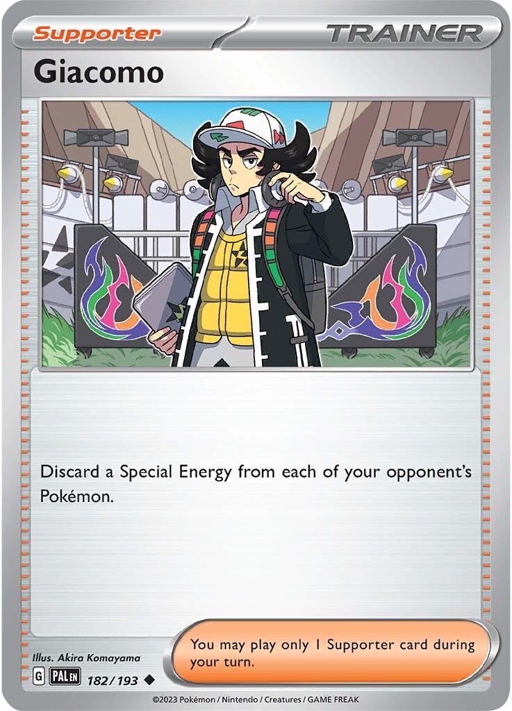 Giacomo (182/193) [Escarlata y Púrpura: Evolución en Paldea]