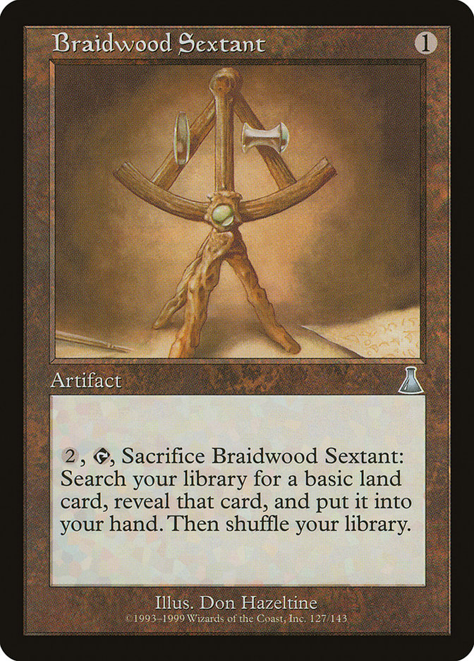 Sextant de Braidwood [Destinée d'Urza]