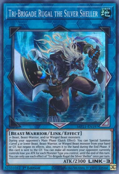 Tri-Brigade Rugal le Conquérant Argenté [MP21-FR197] Super Rare