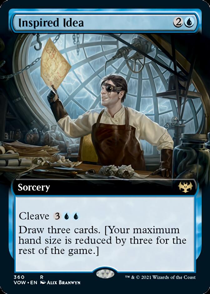 Idée de génie (Extended Art) [Innistrad: Vœu de sang]