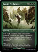 Prédation d'Ezuri (gravure à l'acide) [Commander Masters]