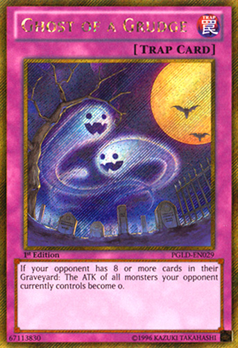 Fantôme de rancune [PGLD-EN029] Gold Secret Rare