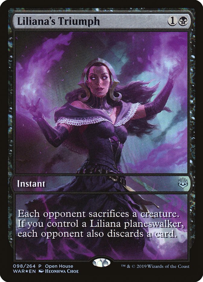 Le triomphe de Liliana (Portes ouvertes) [Promos La Guerre des Planeswalkers]
