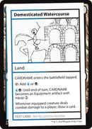Cours d'eau domestiqué (édition 2021) [Cartes de test de booster mystère]