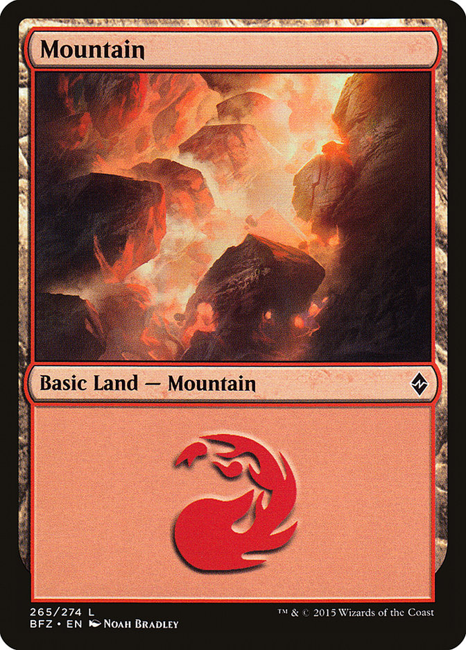 Montagne (265) [Bataille pour Zendikar]