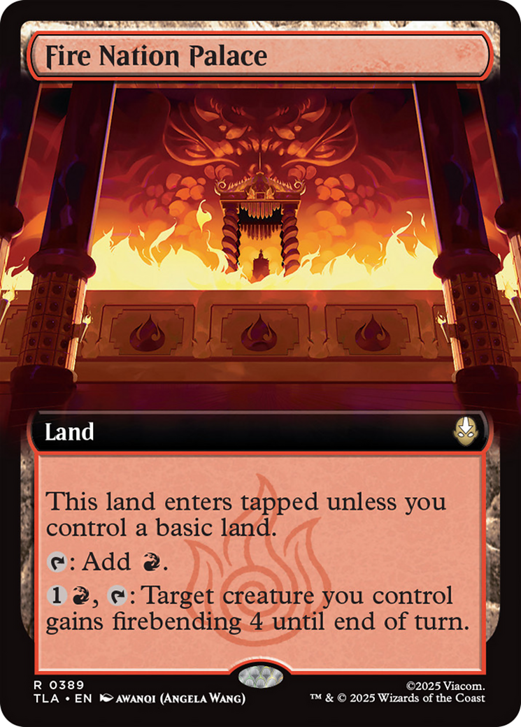Palacio de la Nación del Fuego (Arte Extendido) [Avatar: La Leyenda de Aang]