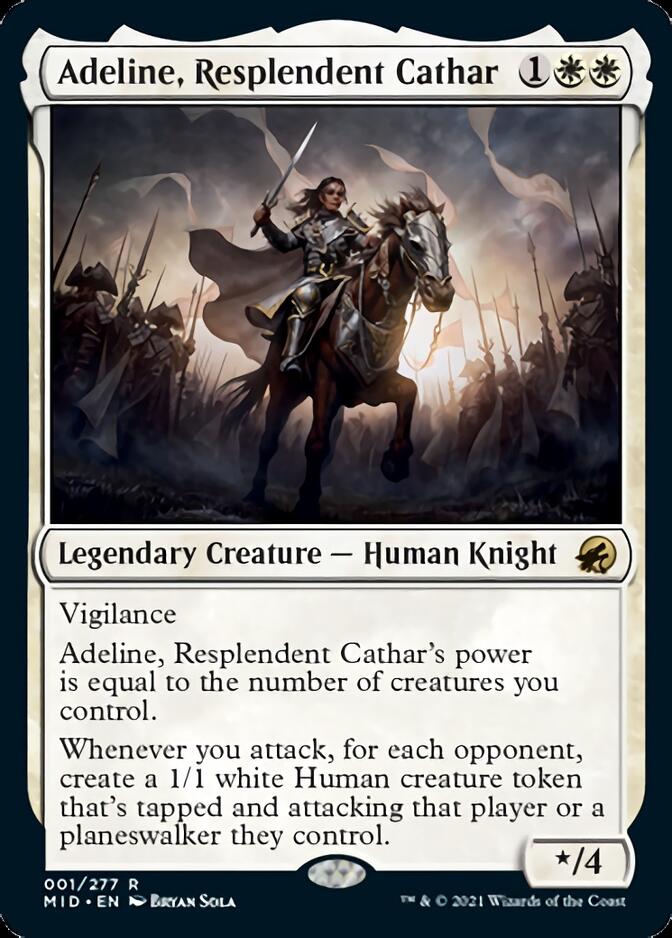 Adeline, Cathare radieuse [Innistrad : Chasse de minuit]