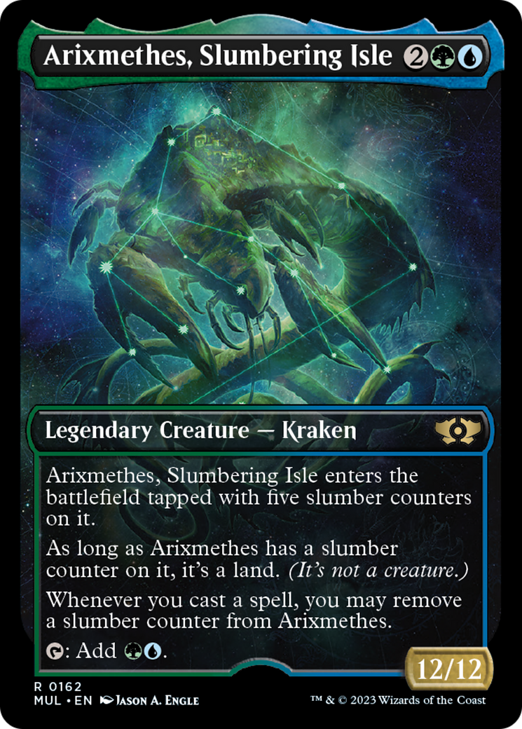 Arixmethes, Isla Dormida (Halo Foil) [Multiverse Legends]