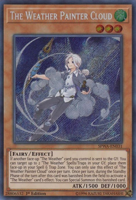Le Peintre Météorologique Nuage [SPWA-FR031] Secret Rare