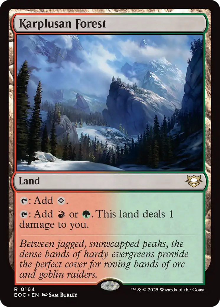 Forêt de Karplus [Commander – Bord des éternités]