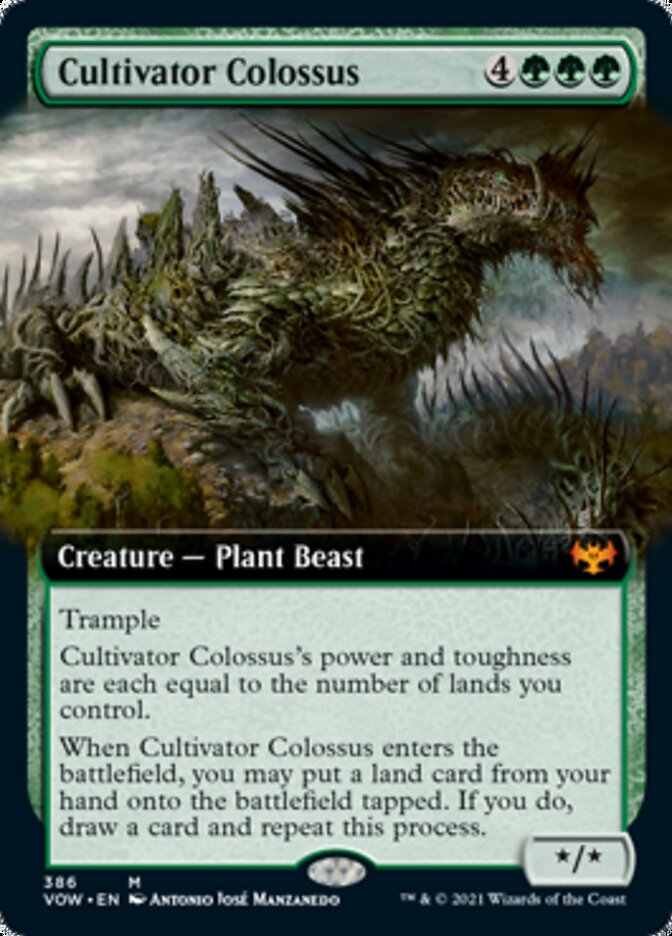 Colosse cultivateur (Illustration étendue) [Innistrad : Évènement sanglant]