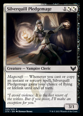 Hechicero juramentado de Silverquill [Strixhaven: Escuela de Magos]