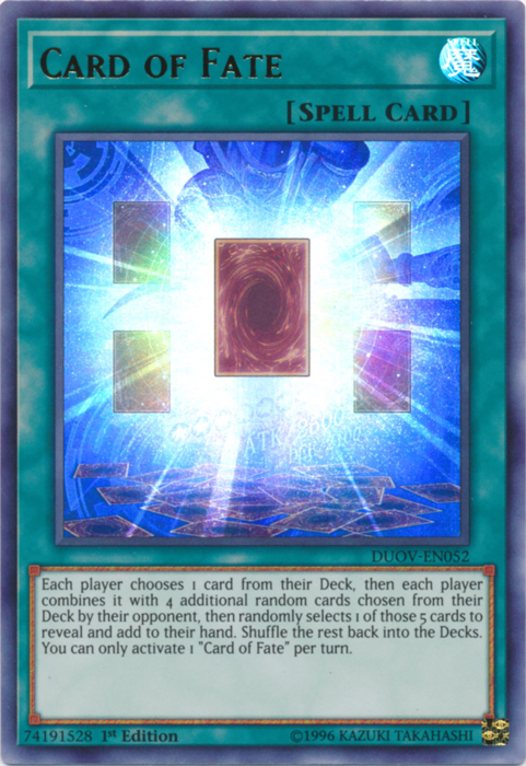 Carte du Destin [DUOV-FR052] Ultra Rare