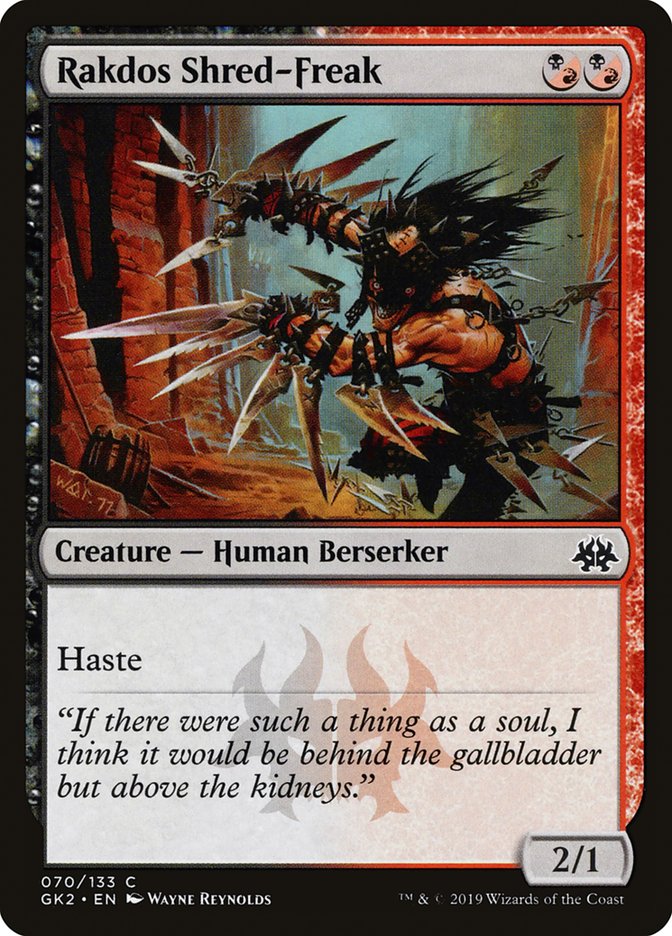Fanatique charpie-Rakdos [Kit de guilde Allégeance de Ravnica]
