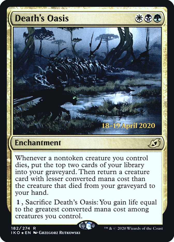 L'Oasis de la mort [Ikoria : la terre des Béhémoths – Cartes promos d'avant-première]
