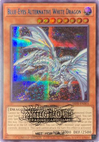 Dragon Blanc Alternatif aux Yeux Bleus [SBPR-FR003] Secret Rare