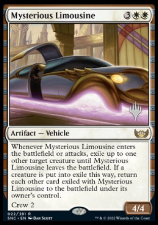Limousine mystérieuse (Pack promo) [Promos Rues de la Nouvelle Capenna]