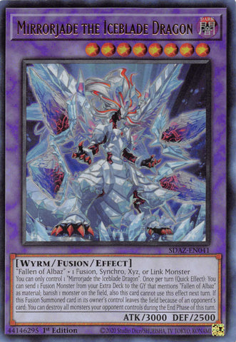 Dragón Espejohelado Hoja de Hielo [SDAZ-EN041] Ultra Rara